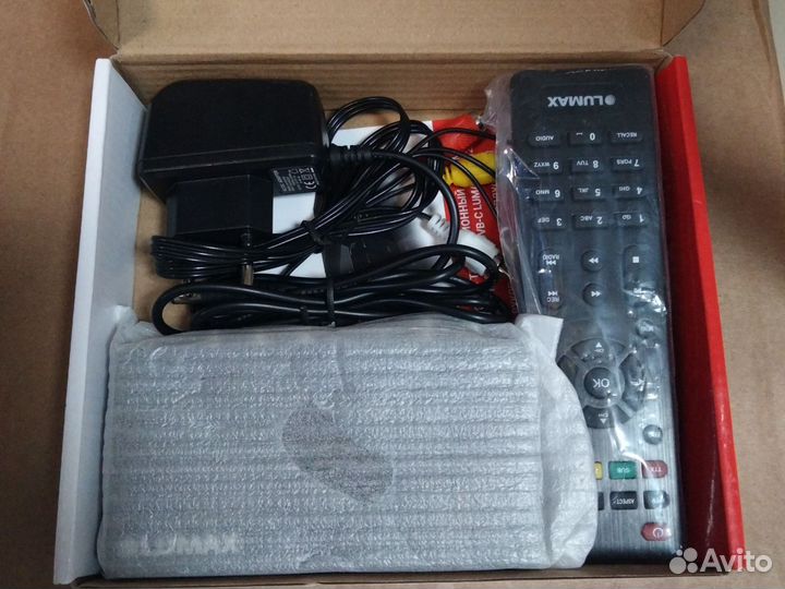 Приставка тв DVB-C DVB-T2 Lumax