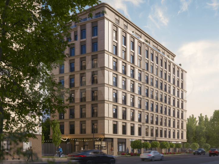 4-к. квартира, 99,3 м², 6/9 эт.