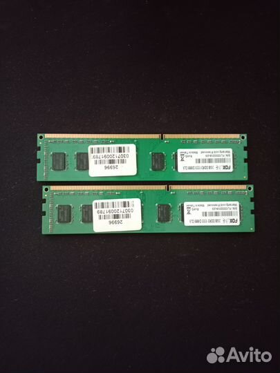 Оперативная память ddr3 Fox line 2gb