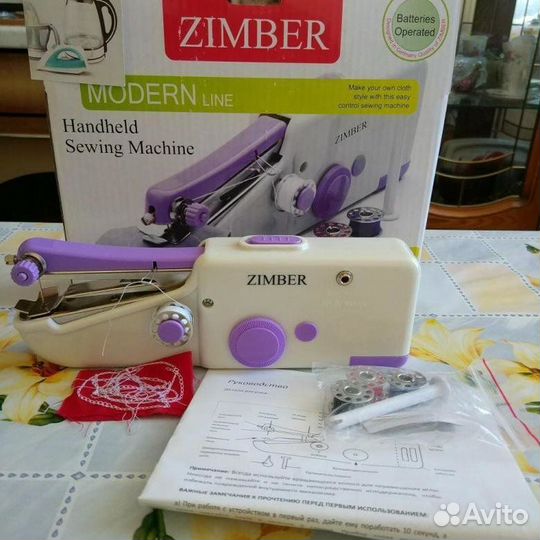 Мини швейная машина zimber 10920 новая
