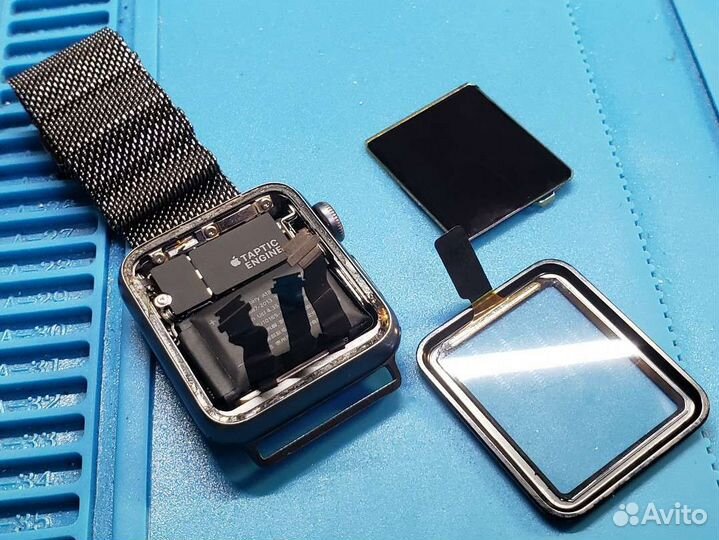 Apple Watch s3 s4 s5 38mm 40mm 44mm Замена стекла
