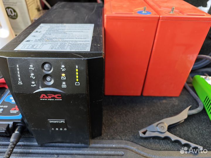 Ибп APC SMART ups 1000 с акб большой емкости