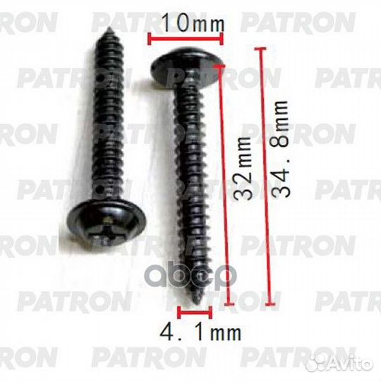 Саморез Применяемость: Саморез 4.1x34.8 универс