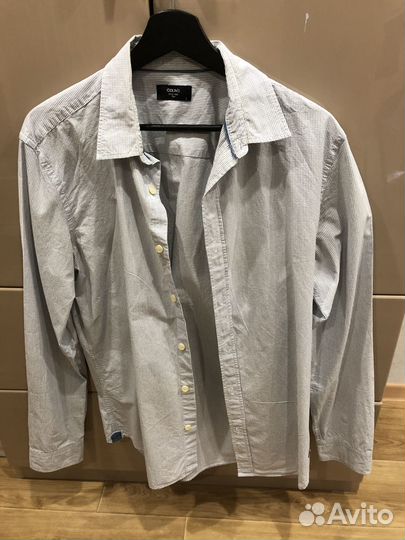 Мужская рубашка в мелкую клетку