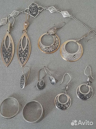 Серебро северная чернь