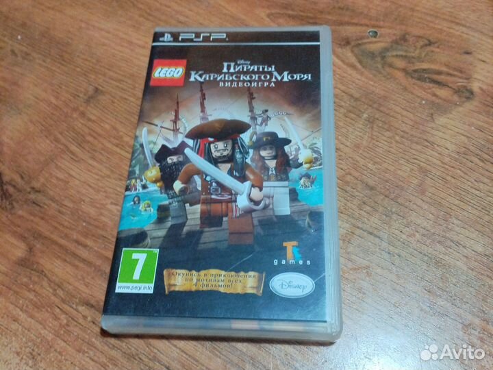 Игра для PSP Lego пираты карибского моря
