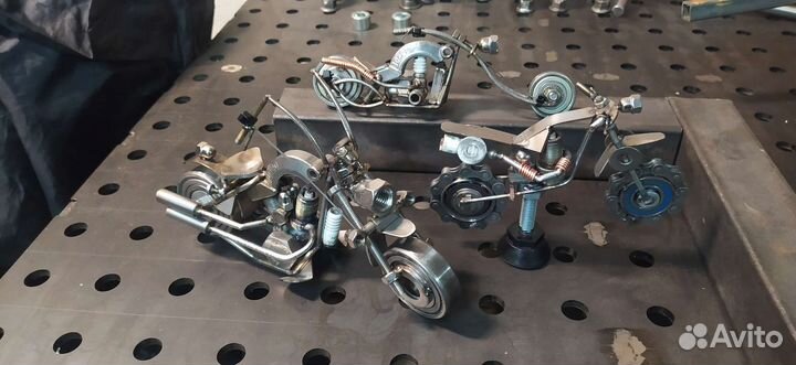 Мотоцикл сувенир ручной работы