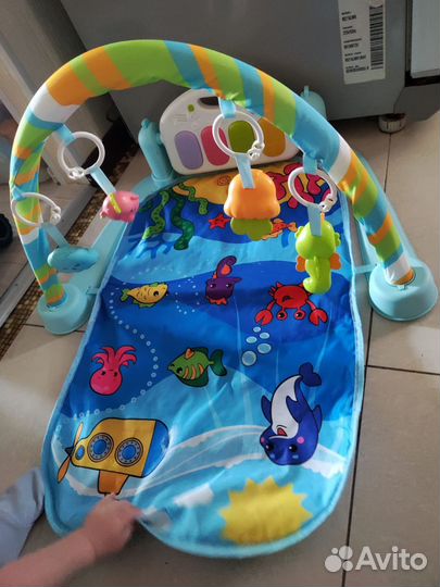 Развивающий коврик музыкальный