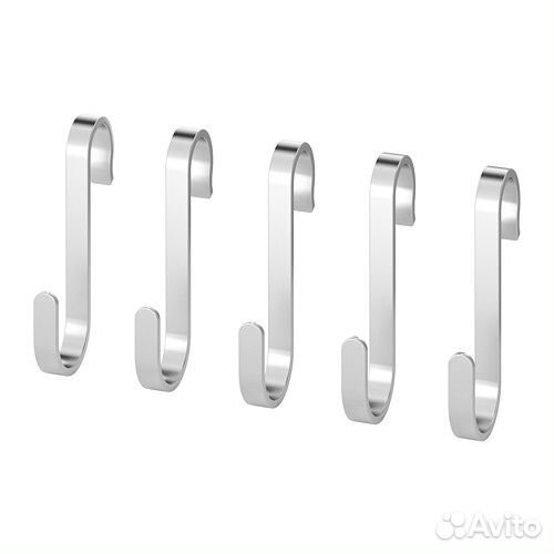 Рейлинг 40см + крючки+ контейнер IKEA Кунгсфорс