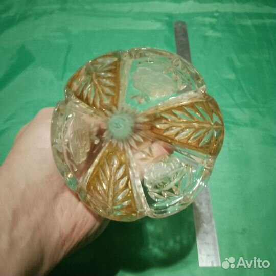 Подсвечник хрусталь Чехия