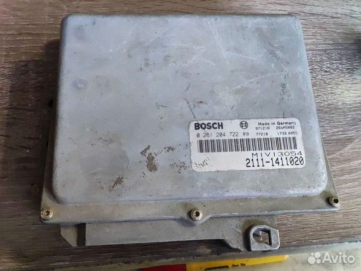 Блок управления двигателем Ваз 2111-1411020