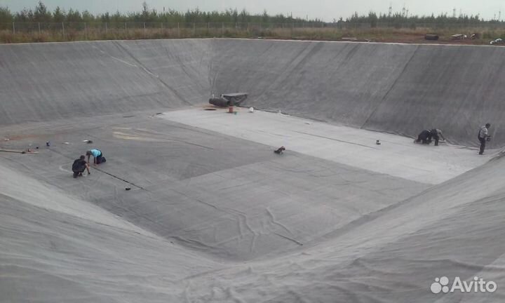 Мембрана для водоемов (бассейн, пруд). 3,97м*30,48