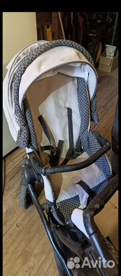 Коляска для двойни/погодок bebetto 42, 3 в 1