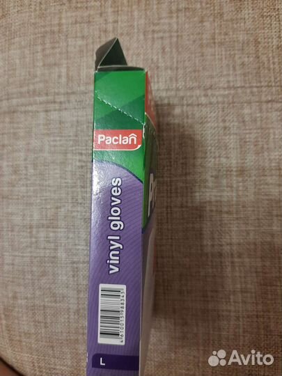 Перчатки виниловые