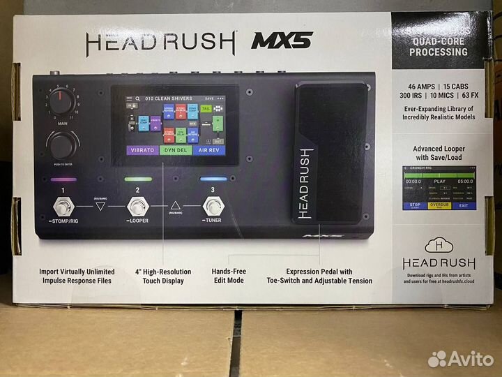 Процессор HeadRush MX5 (черный)