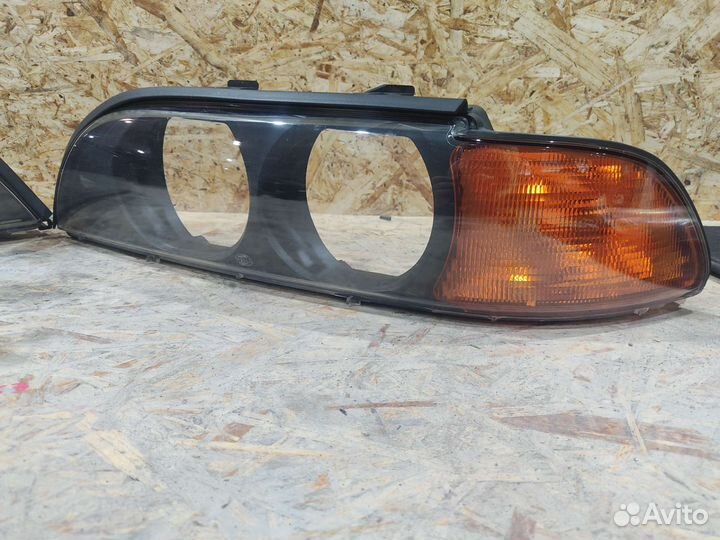 Стекла маски фар BMW E39 дорестайлинг