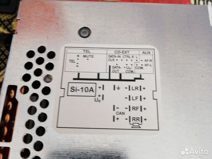 VW Touran(Polo) 2012, автомагнитола штатная