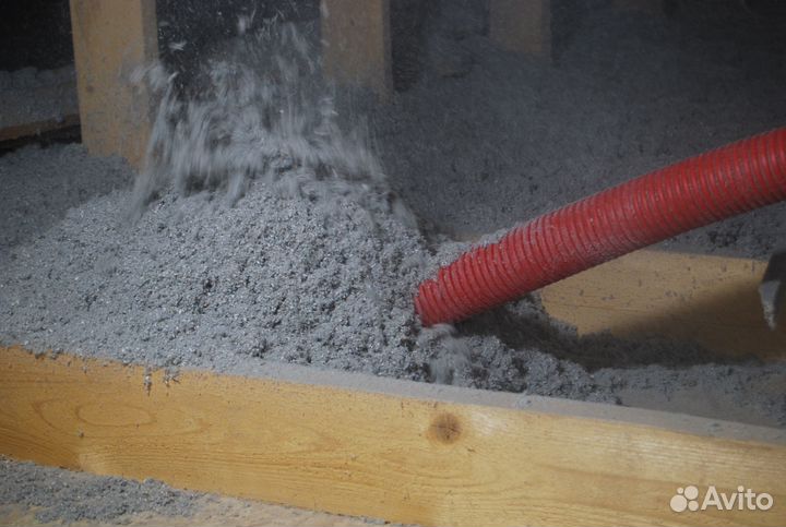 Утепление Домов Эковатой EcoFiber за День