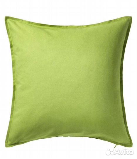 Гурли чехол на подушку, зеленый, 50x50 см