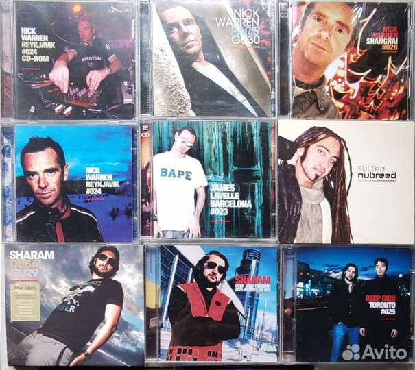 Cd диски Globalunderground