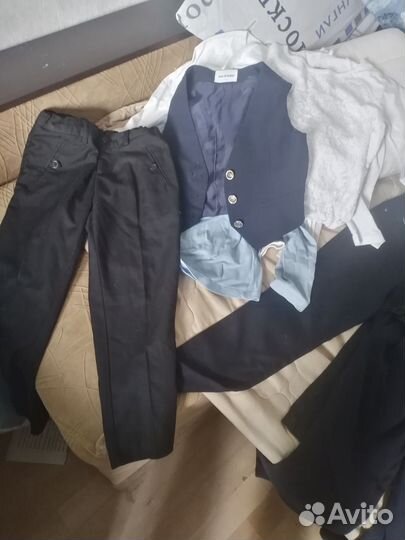 Школьные брюки, кофты, жилет, сарафан