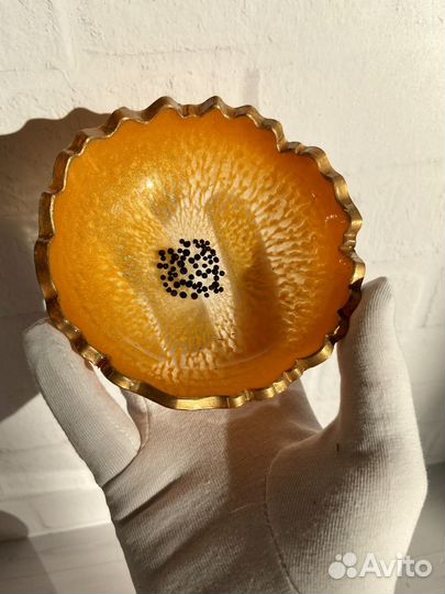 Сервировочная доска, подставка. Папайя