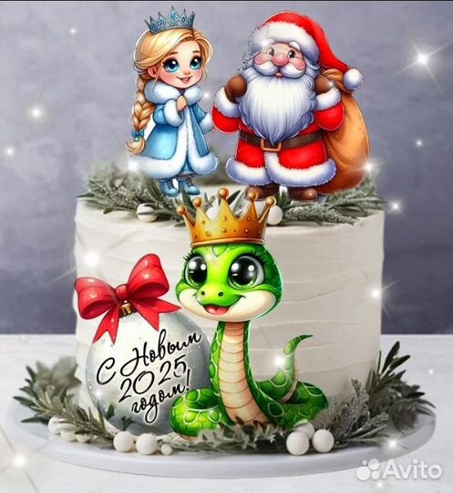 Торт к Новому году