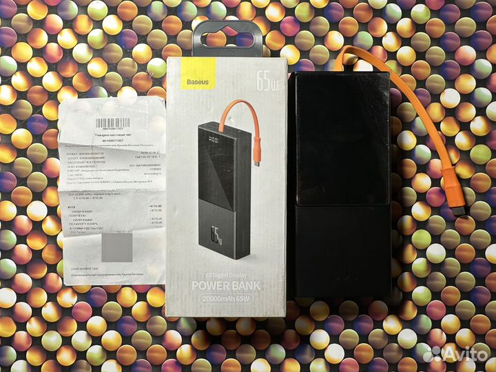 Baseus Power Bank 20000mAh 65W