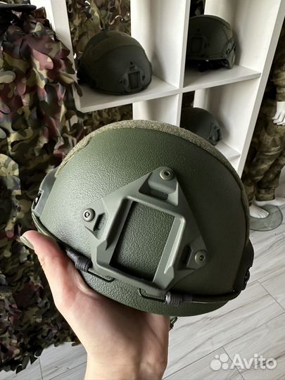 Бронированный тактический шлем - арамидный бр2