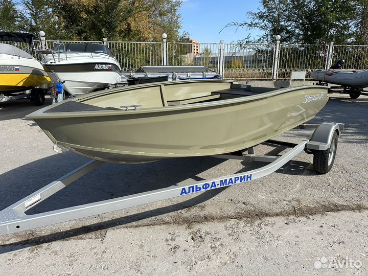 Новая алюминиевая лодка Xstream-410 Hunter