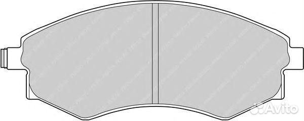 Колодки ferodo FDB600 - ferodo