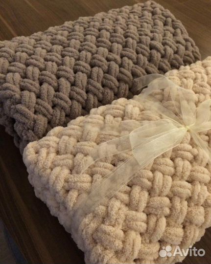 Плюшевые пледы на заказ