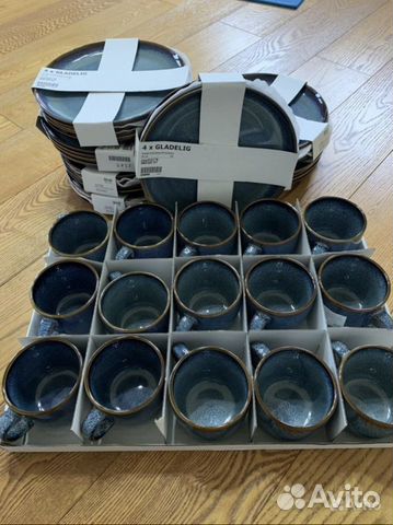 Посуда IKEA гладелиг