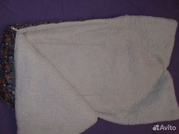 Зимний конверт в коляску