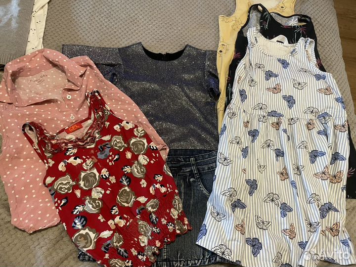 Летняя одежда пакетом на девочку