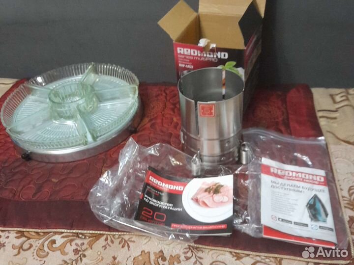 Ветчинница Redmond и Менажница СССР