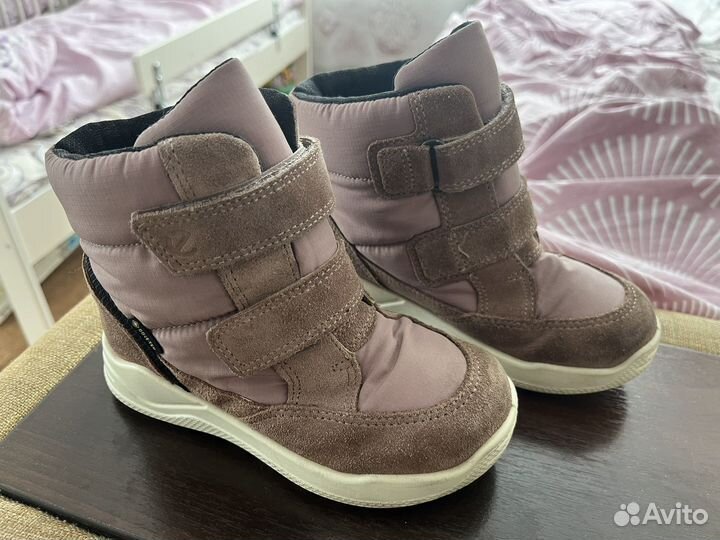 Сапоги для девочки ecco 27 размер
