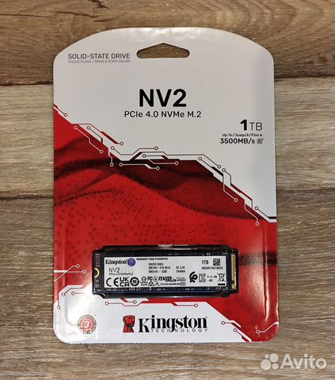 SSD Kingston NV2 SNV2S 1тб (nvme)
