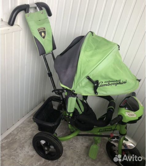 Велосипед трехколесный lamborghini