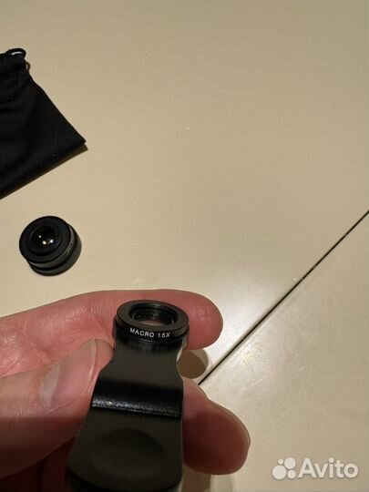 Линзы на телефон макро, fish eye, wide