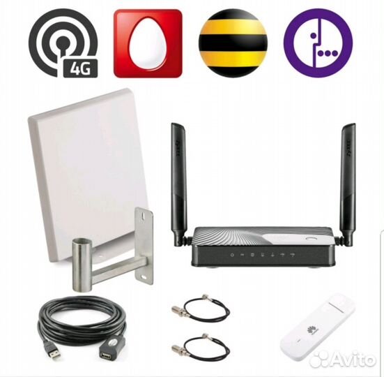 Комплект безлимитный интернет wi fi