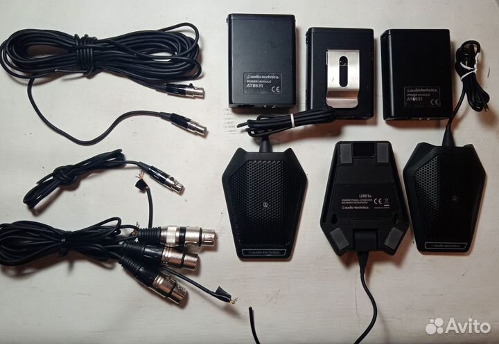 Микрофон поверхностный audio-technica U851A