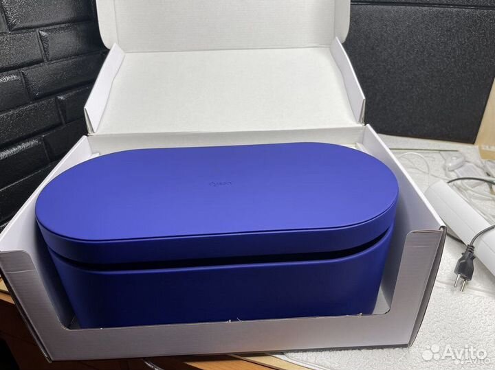 Стайлер dyson airwrap long hs05 синий