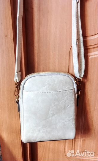 Кожаная сумка этническая