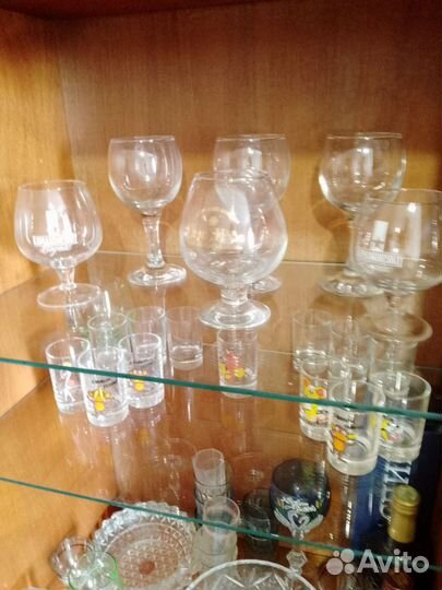 Бокалы стопки фужеры