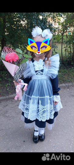 Школьное платье для девочки 128-134