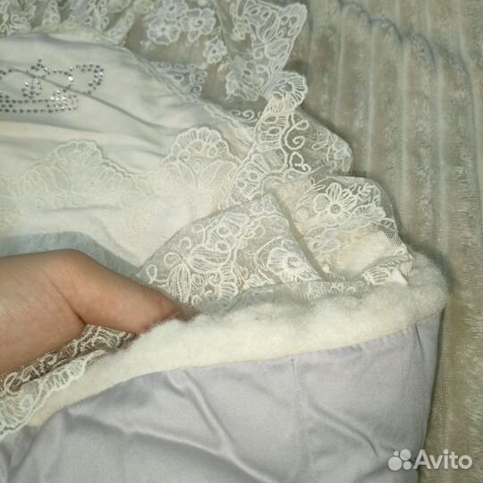 Конверт на выписку зимний для девочки