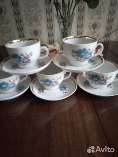 5 чайных пар в наличии