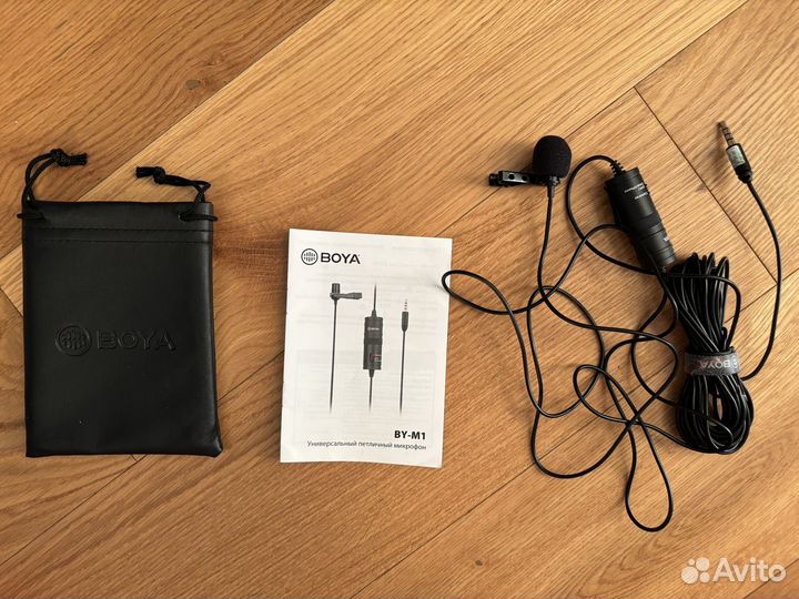 Петличный микрофон boya by m1