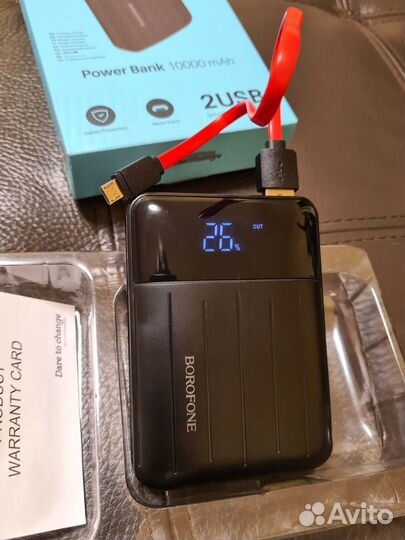 Пауэрбанк borofone 10000 mAh